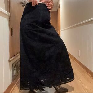 Siena Studio leather Black Pencil Skirt